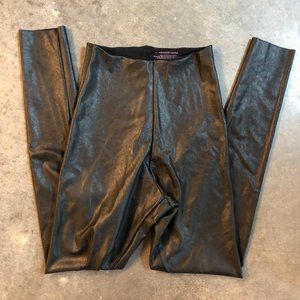 Pre-owned Commando faux leather control leggings M